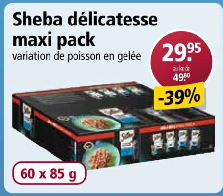 Sheba délicatesse maxi pack