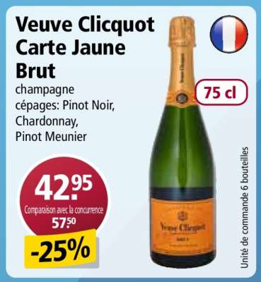 Veuve Clicquot Carte Jaune Brut