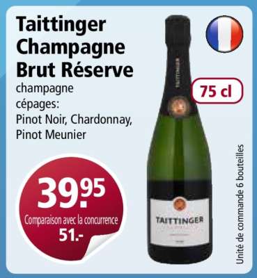 Taittinger Champagne Brut Réserve
