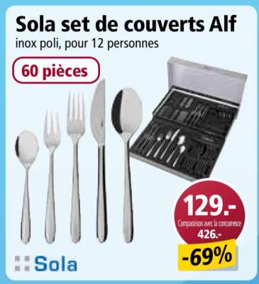 Sola set de couverts Alf
