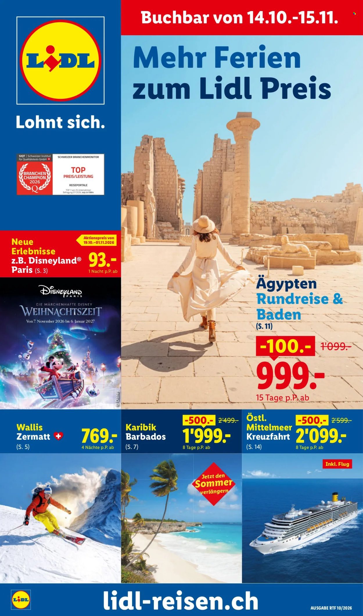 Catalogue Lidl - 14.10.2026 - 15.11.2026. Page 1