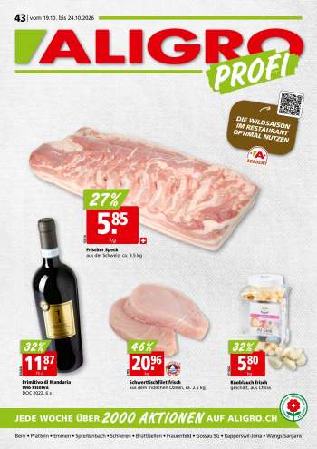 Catalogue ALIGRO - 19.10.2026 - 24.10.2026.