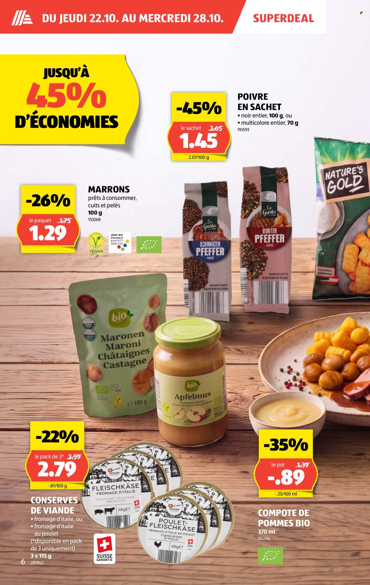 Catalogue Aldi - 22.10.2026 - 28.10.2026. Page 6