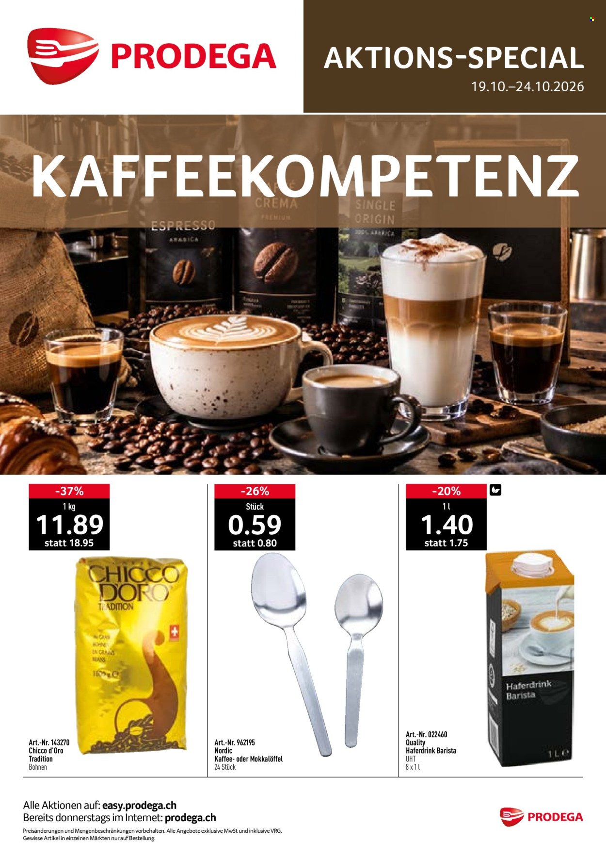 Catalogue Prodega - 19.10.2026 - 24.10.2026. Page 1