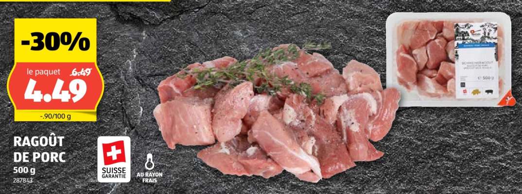 Ragoût de porc