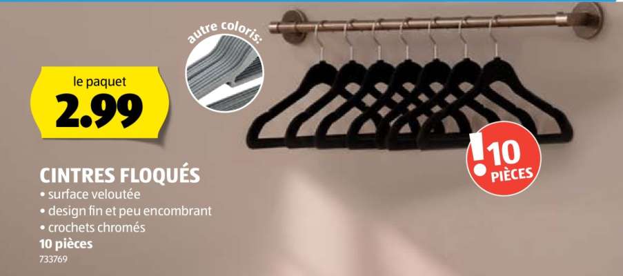 CINTRES FLOQUÉS