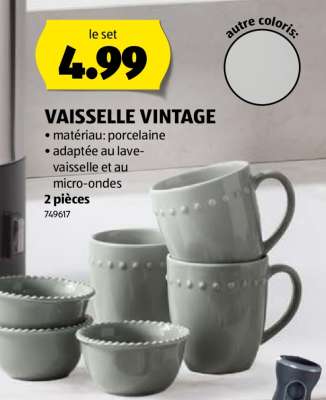 VAISSELLE VINTAGE