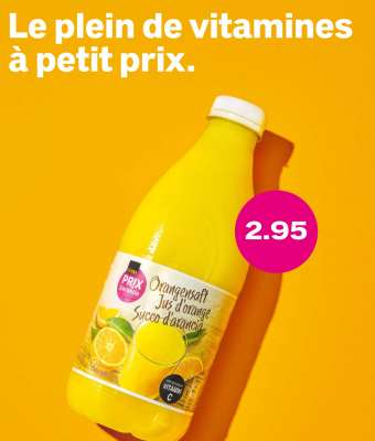 Orangensaft Jus d'orange Succo d'arancia