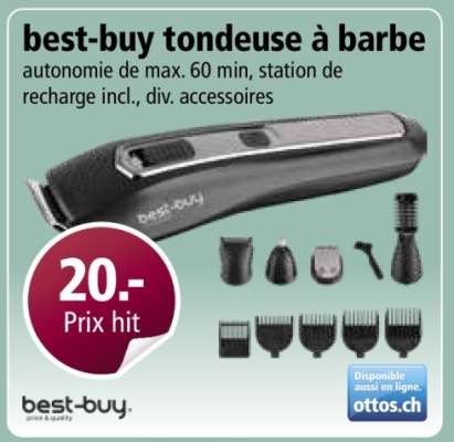 best-buy tondeuse à barbe