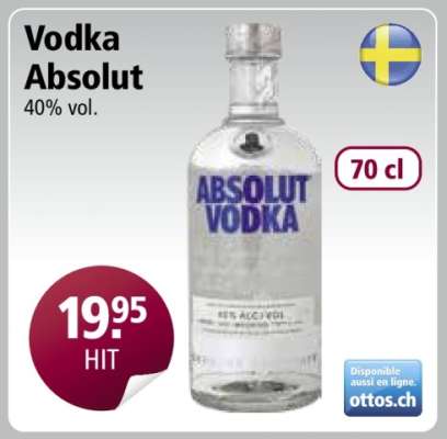 Vodka Absolut