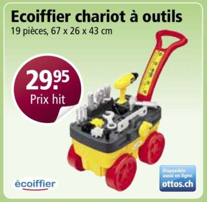 Ecoiffier chariot à outils