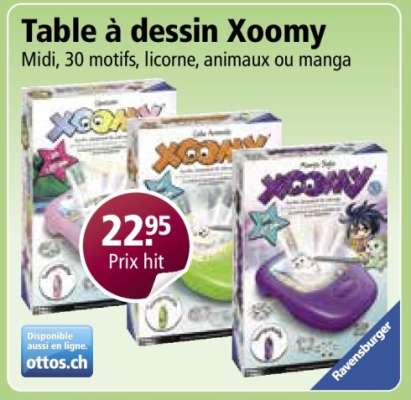 Table à dessin Xoomy
