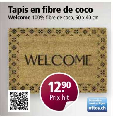Tapis en fibre de coco