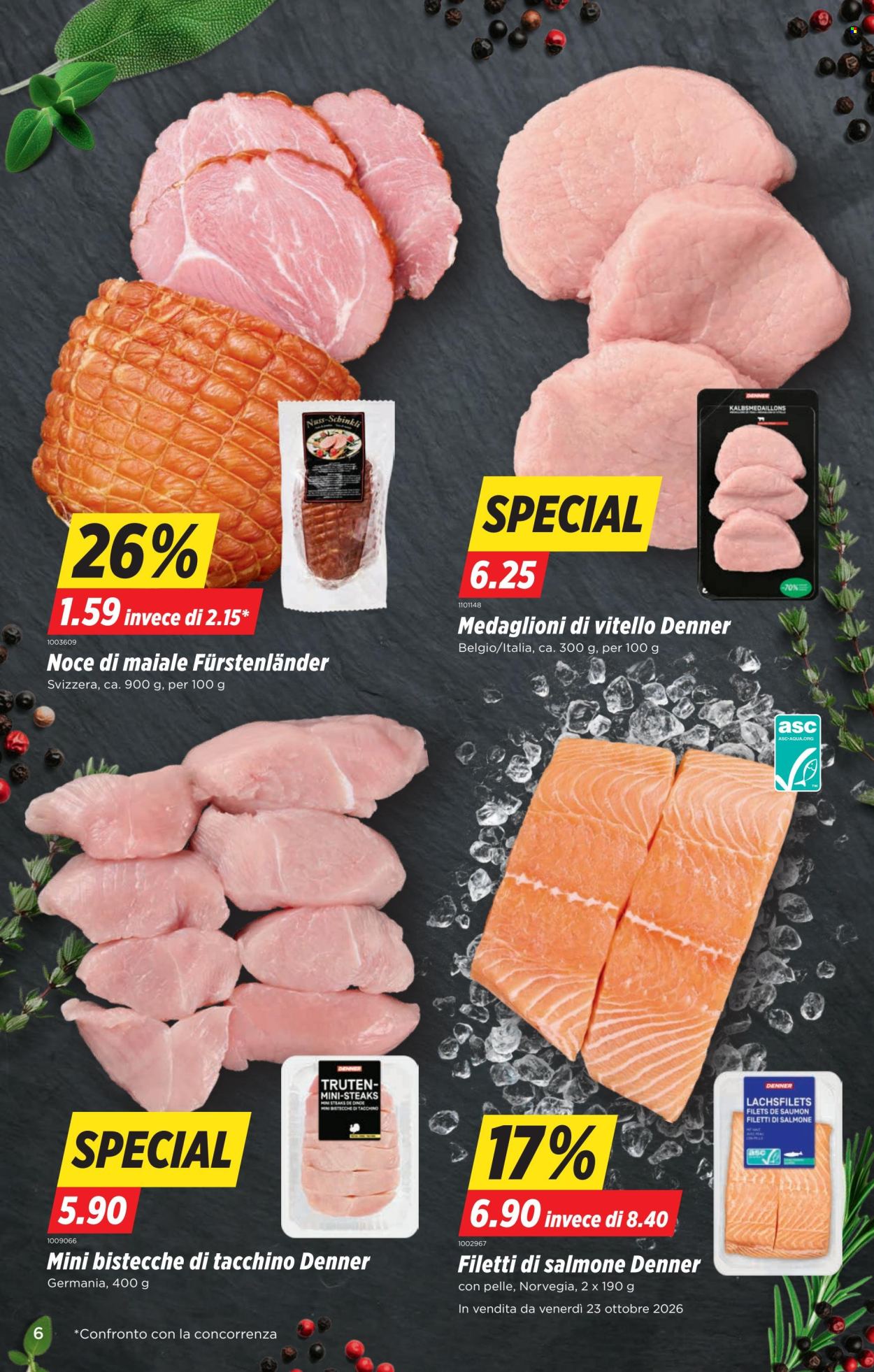 Catalogue Denner - 22.10.2026 - 28.10.2026. Page 6