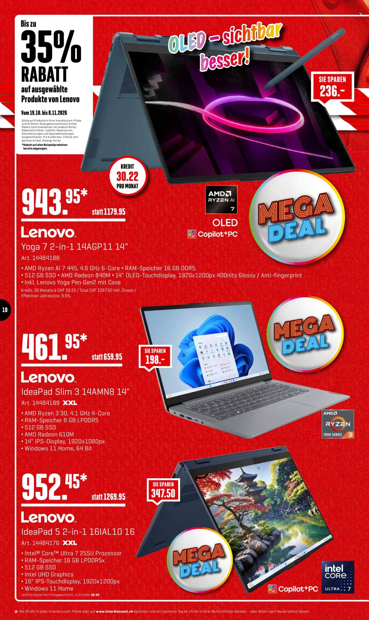 Catalogue Interdiscount - 19.10.2026 - 8.11.2026. Page 10