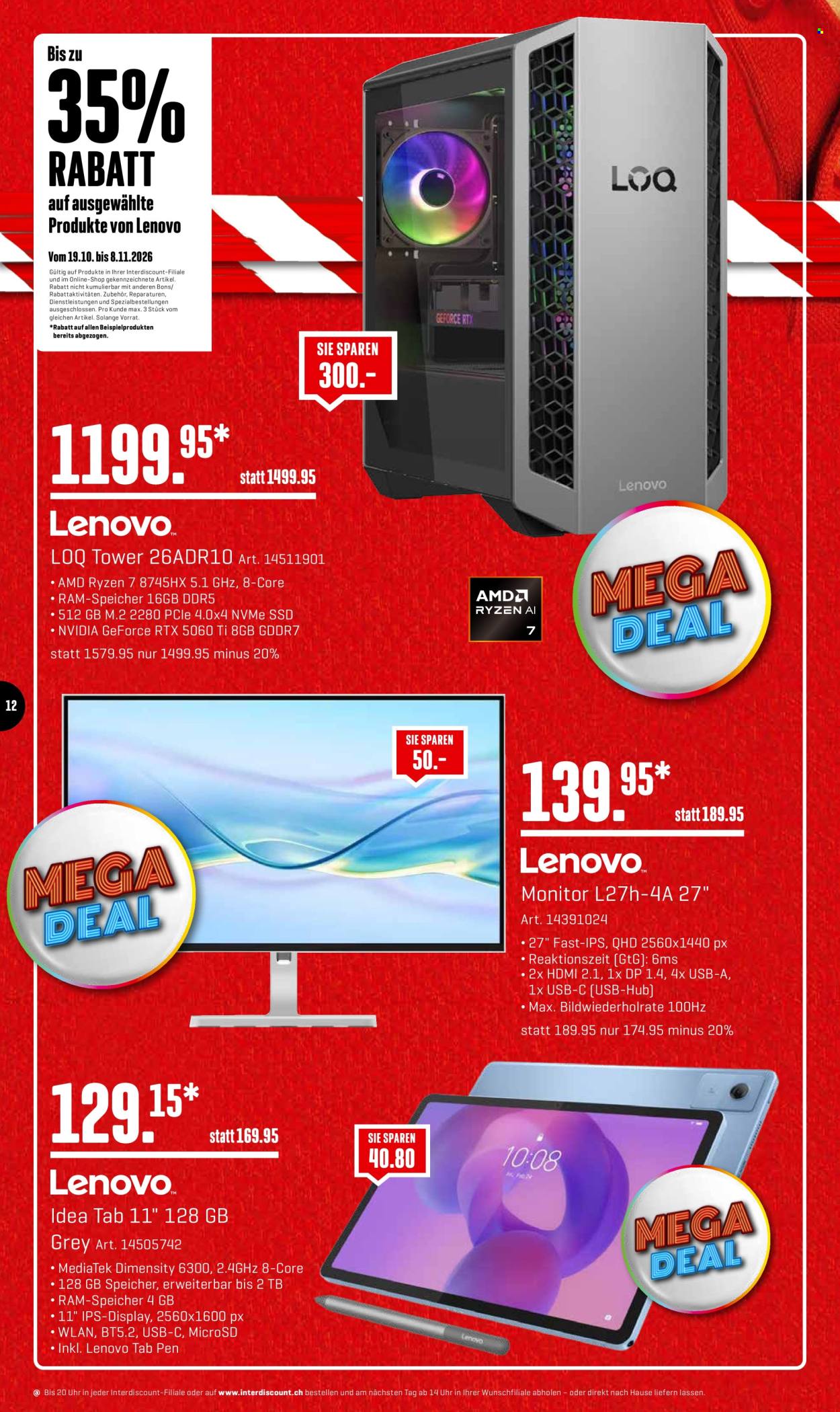 Catalogue Interdiscount - 19.10.2026 - 8.11.2026. Page 12