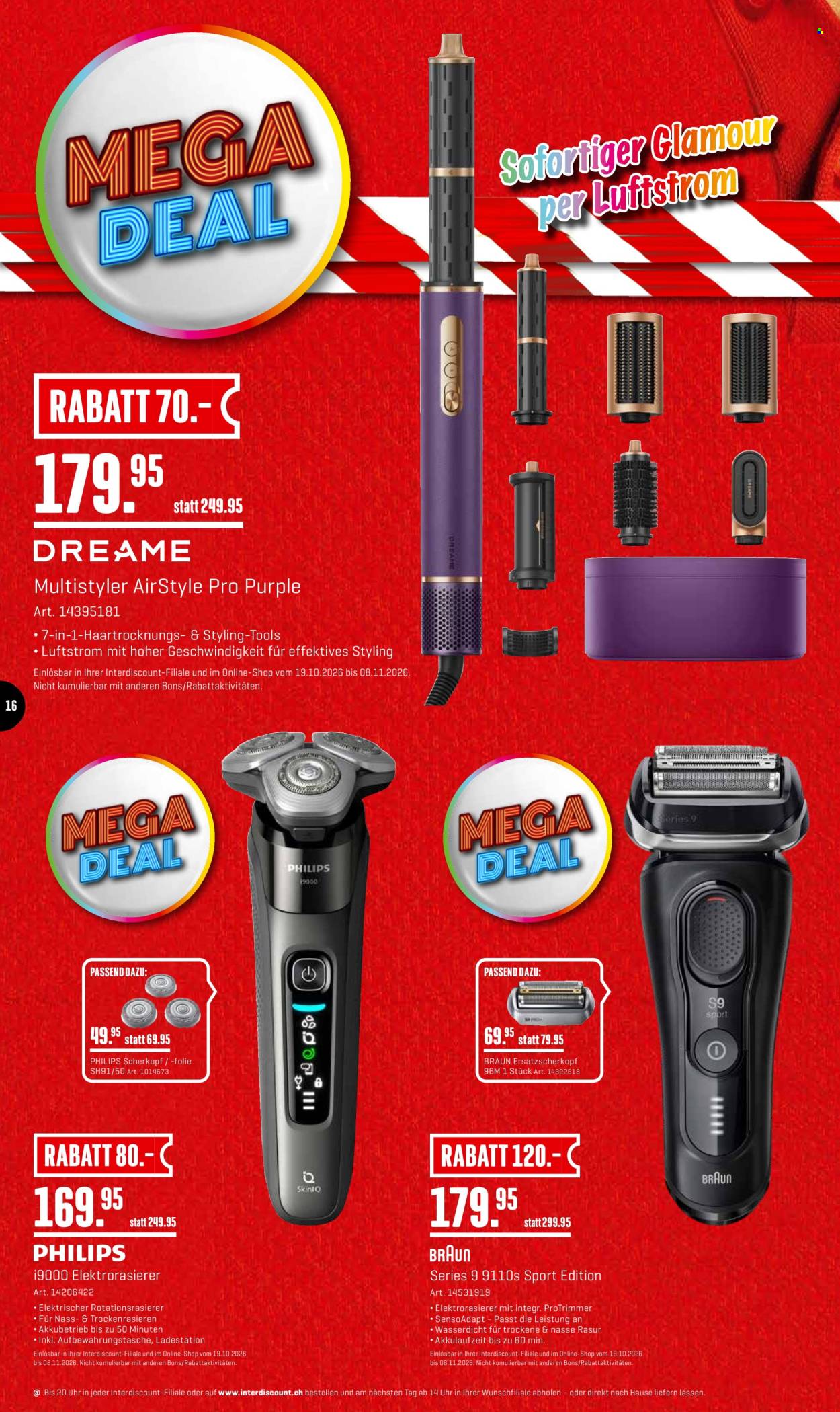 Catalogue Interdiscount - 19.10.2026 - 8.11.2026. Page 16