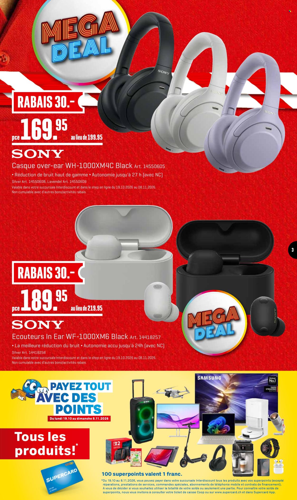 Catalogue Interdiscount - 19.10.2026 - 8.11.2026. Page 3
