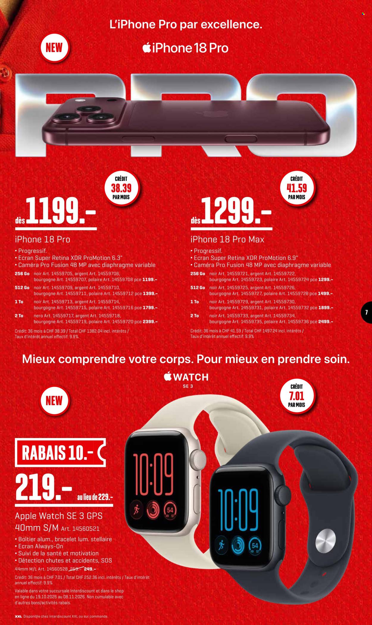 Catalogue Interdiscount - 19.10.2026 - 8.11.2026. Page 7
