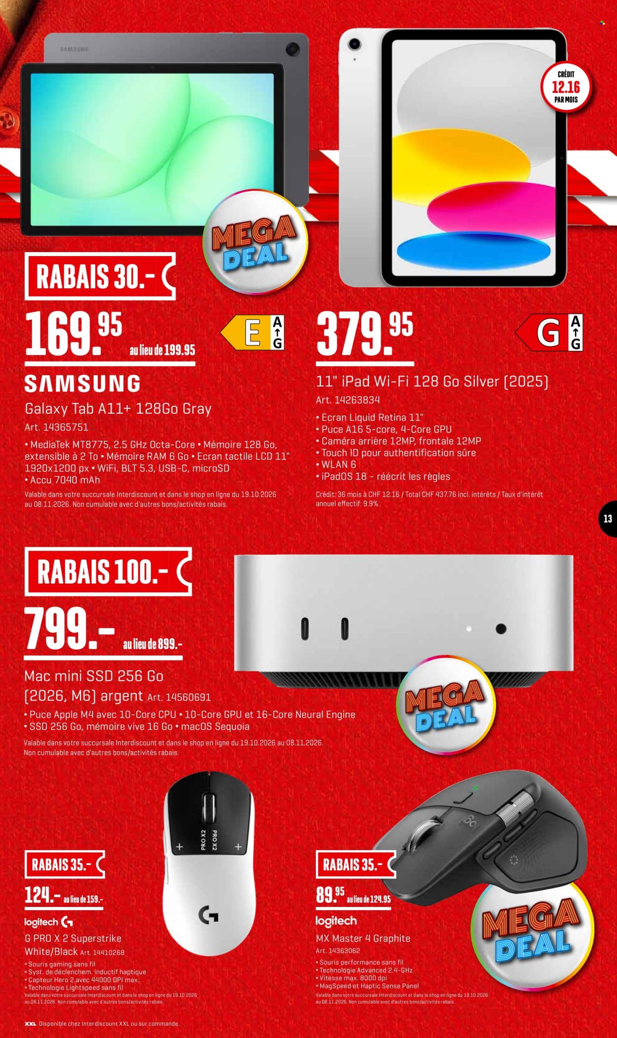 Catalogue Interdiscount - 19.10.2026 - 8.11.2026. Page 13