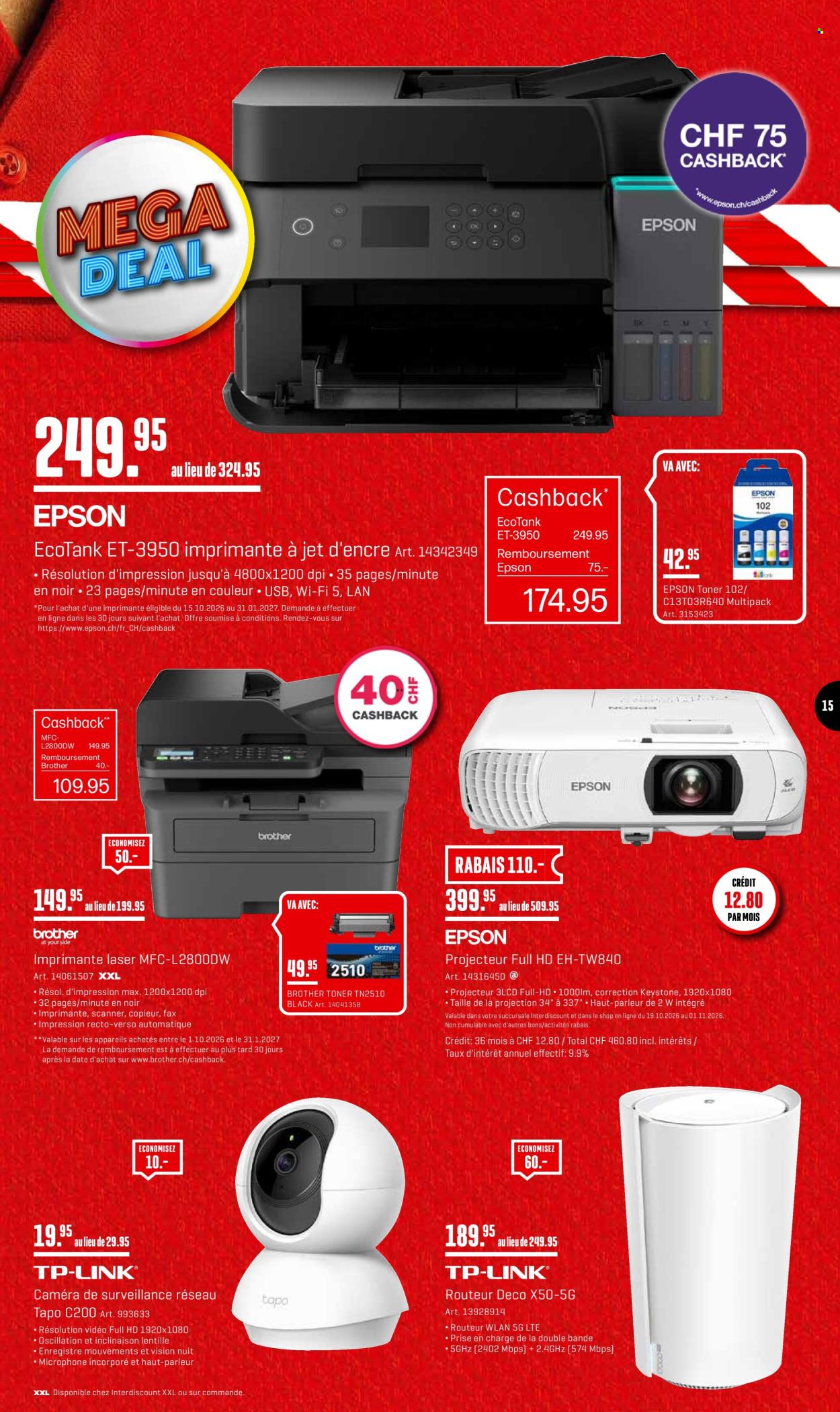 Catalogue Interdiscount - 19.10.2026 - 8.11.2026. Page 15
