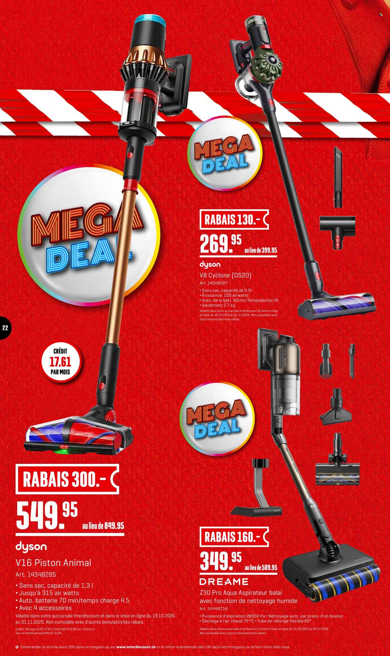 Catalogue Interdiscount - 19.10.2026 - 8.11.2026. Page 22