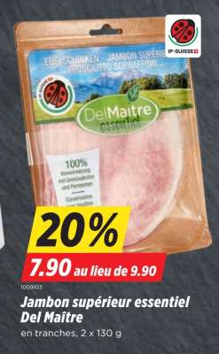 Jambon supérieur essentiel Del Maître