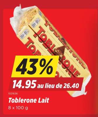 Toblerone Lait