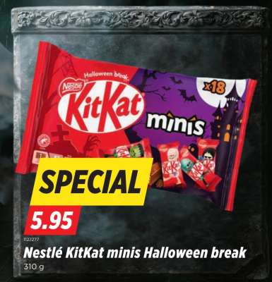 Nestlé KitKat minis Halloween break