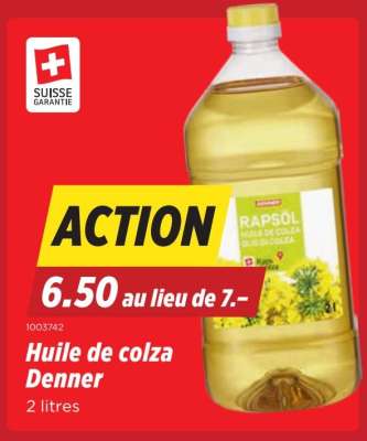Huile de colza Denner