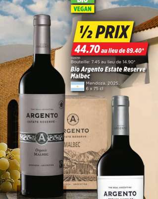 Bio Argento Estate Reserve Malbec
