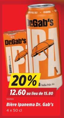 Bière Ipanema Dr. Gab's