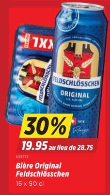 Bière Original Feldschlösschen