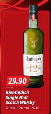 Glenfiddich Single Malt Scotch Whisky