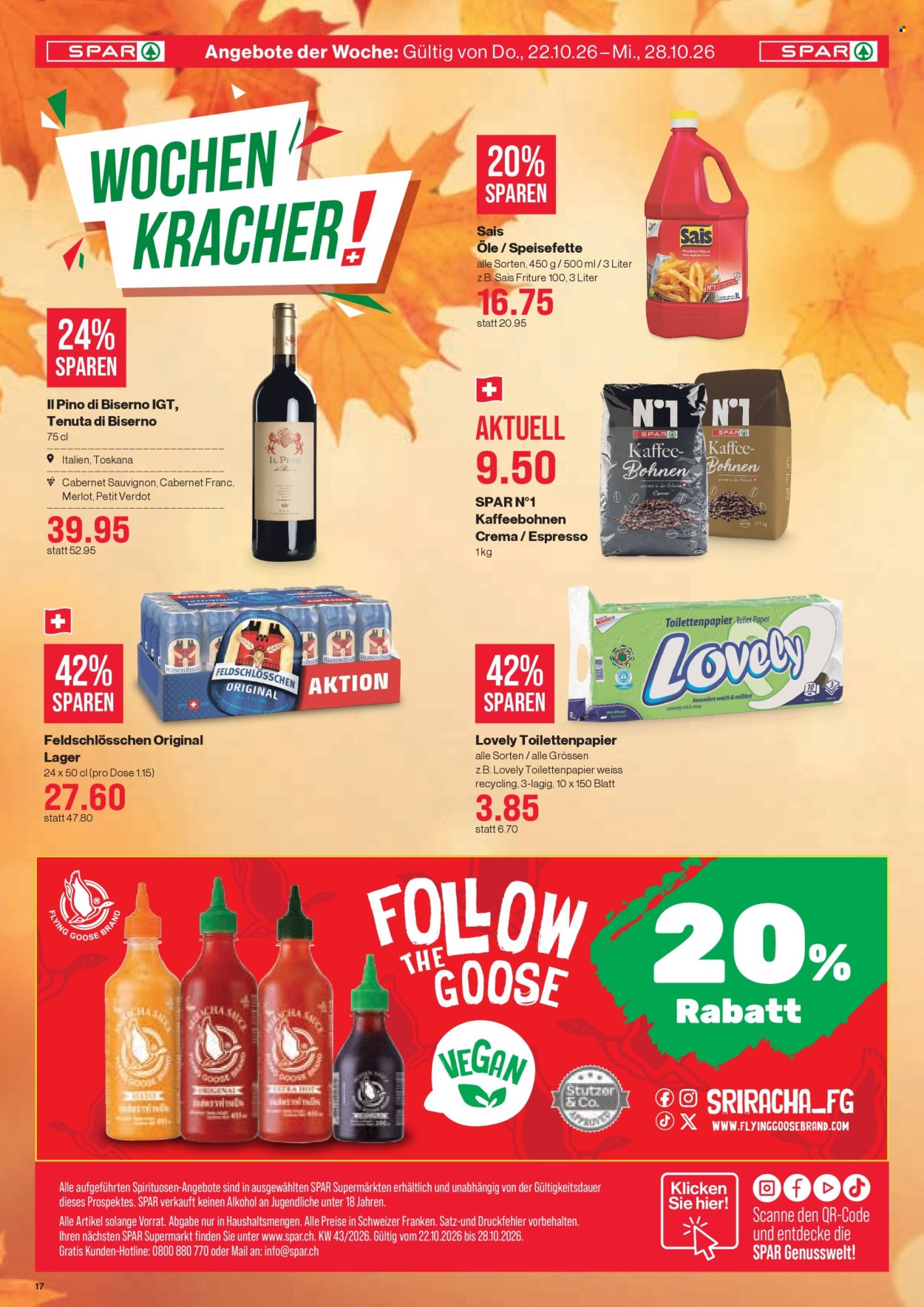 Catalogue SPAR - 22.10.2026 - 28.10.2026. Page 17