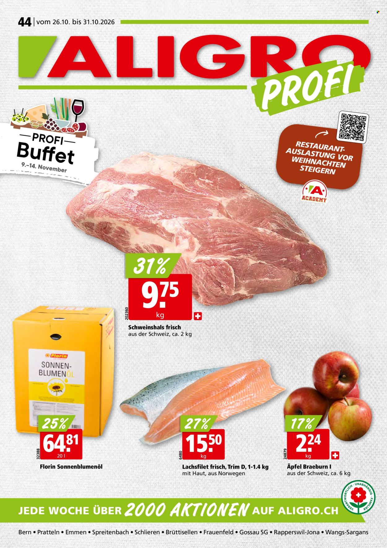 Catalogue ALIGRO - 26.10.2026 - 31.10.2026. Page 1