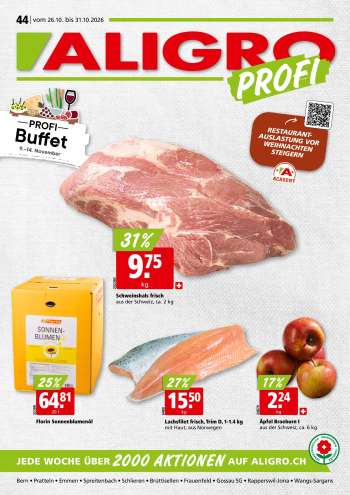 Catalogue ALIGRO - 26.10.2026 - 31.10.2026.