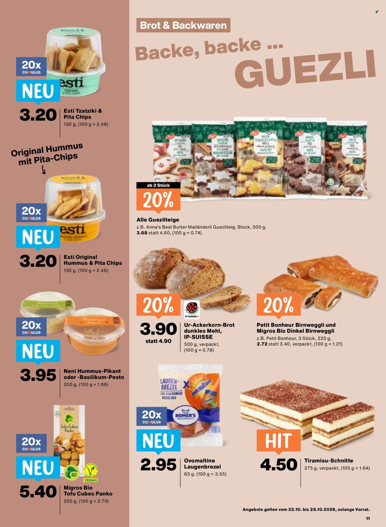 Catalogue Migros - 22.10.2026 - 28.10.2026. Page 11