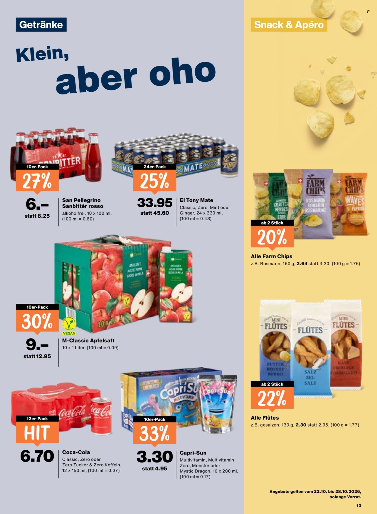 Catalogue Migros - 22.10.2026 - 28.10.2026. Page 13