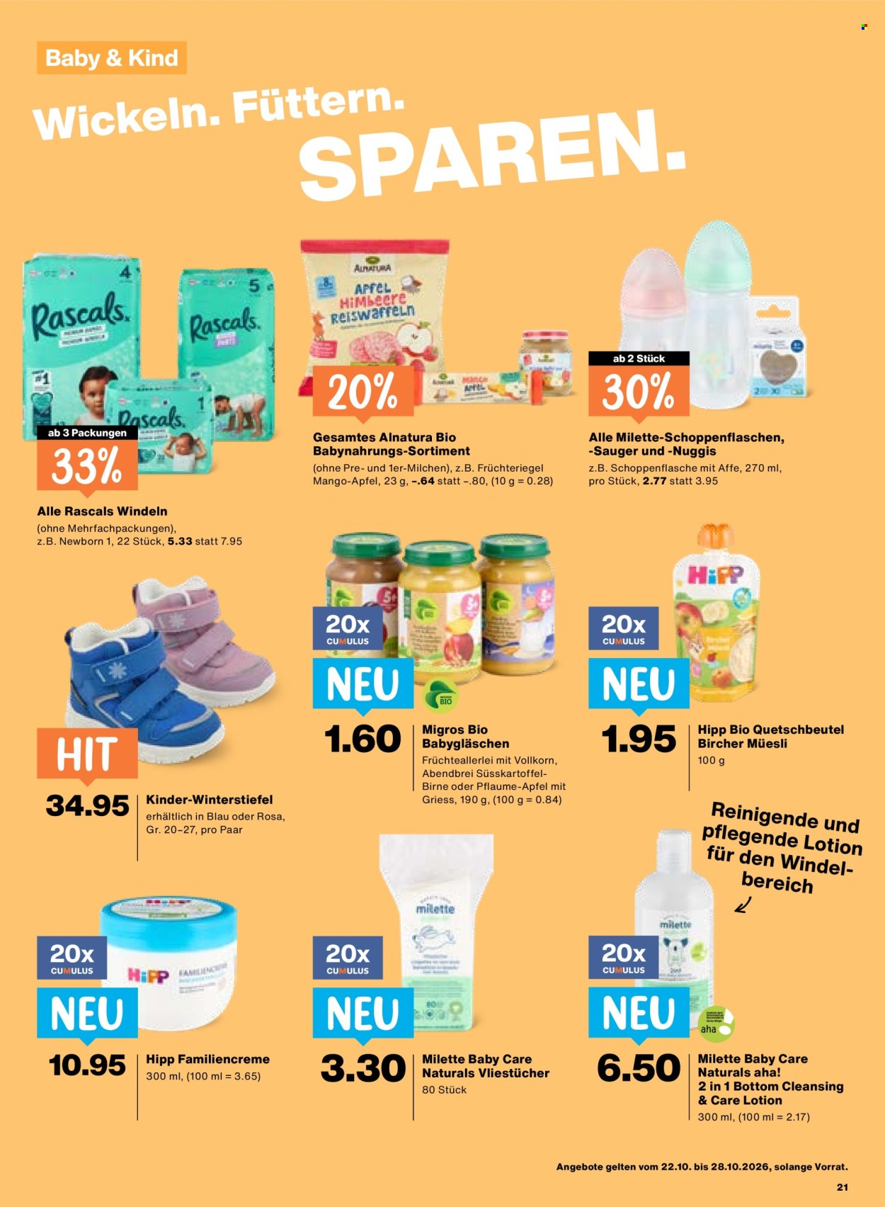 Catalogue Migros - 22.10.2026 - 28.10.2026. Page 21