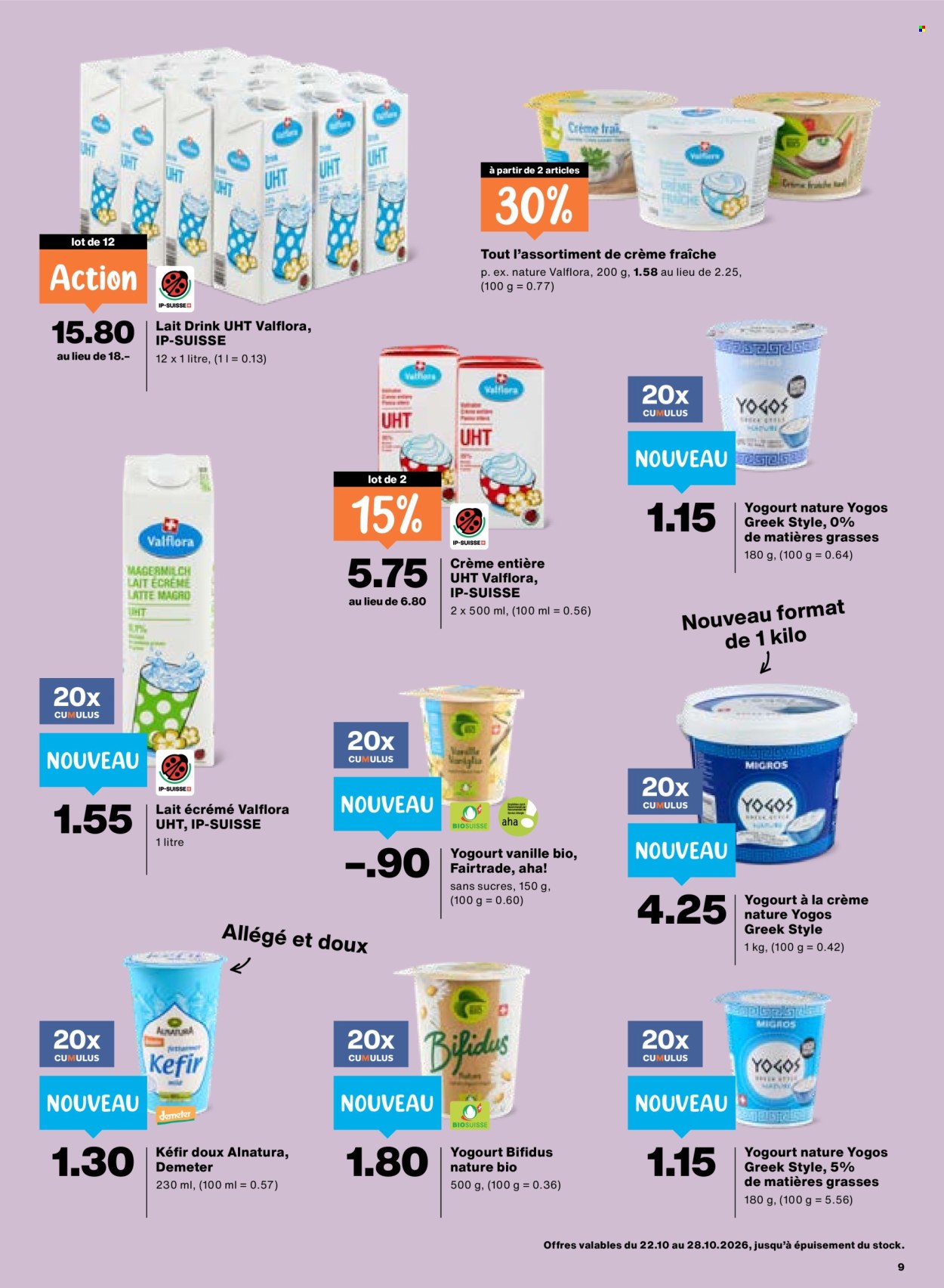 Catalogue Migros - 22.10.2026 - 28.10.2026. Page 9