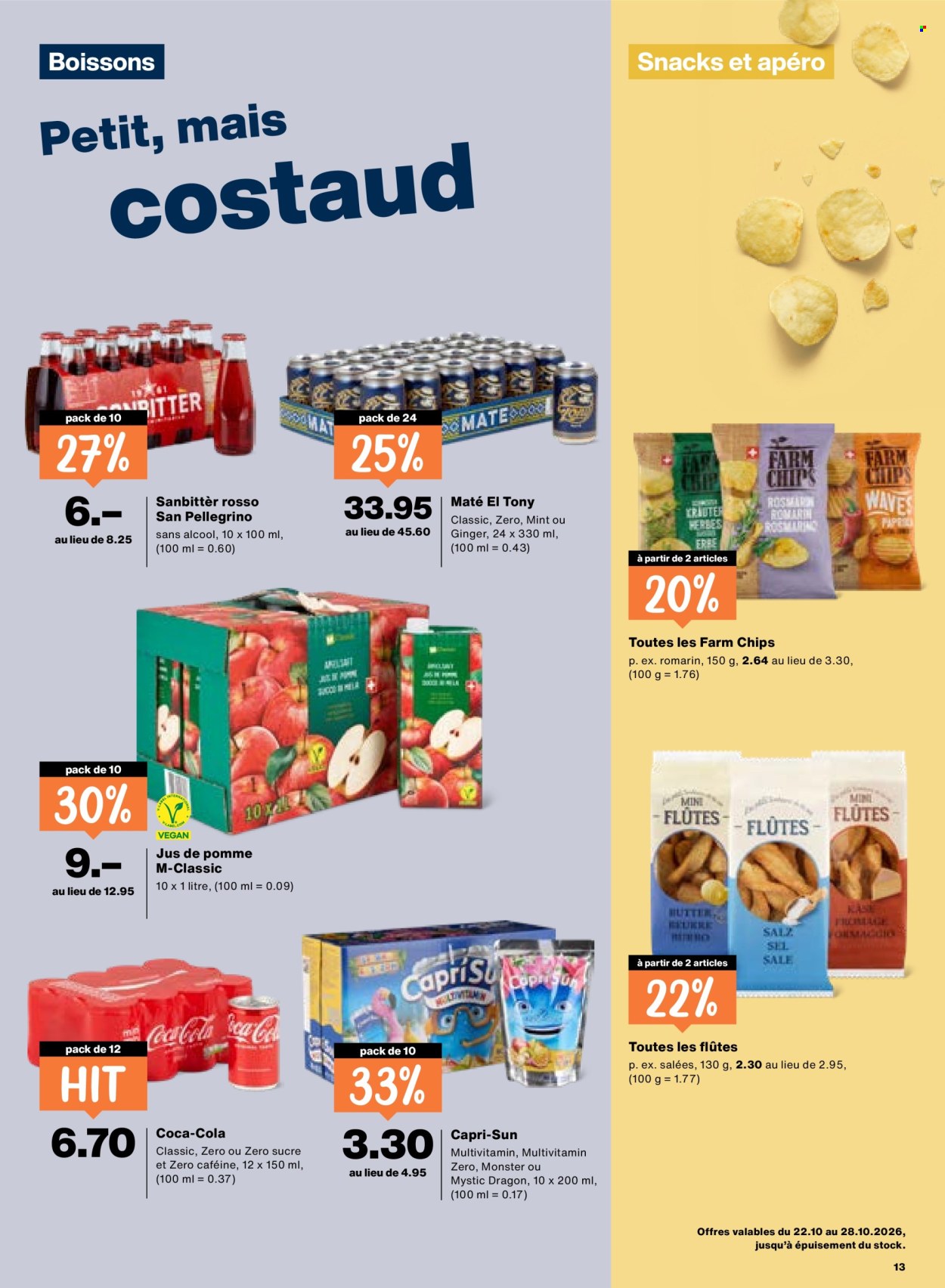 Catalogue Migros - 22.10.2026 - 28.10.2026. Page 13