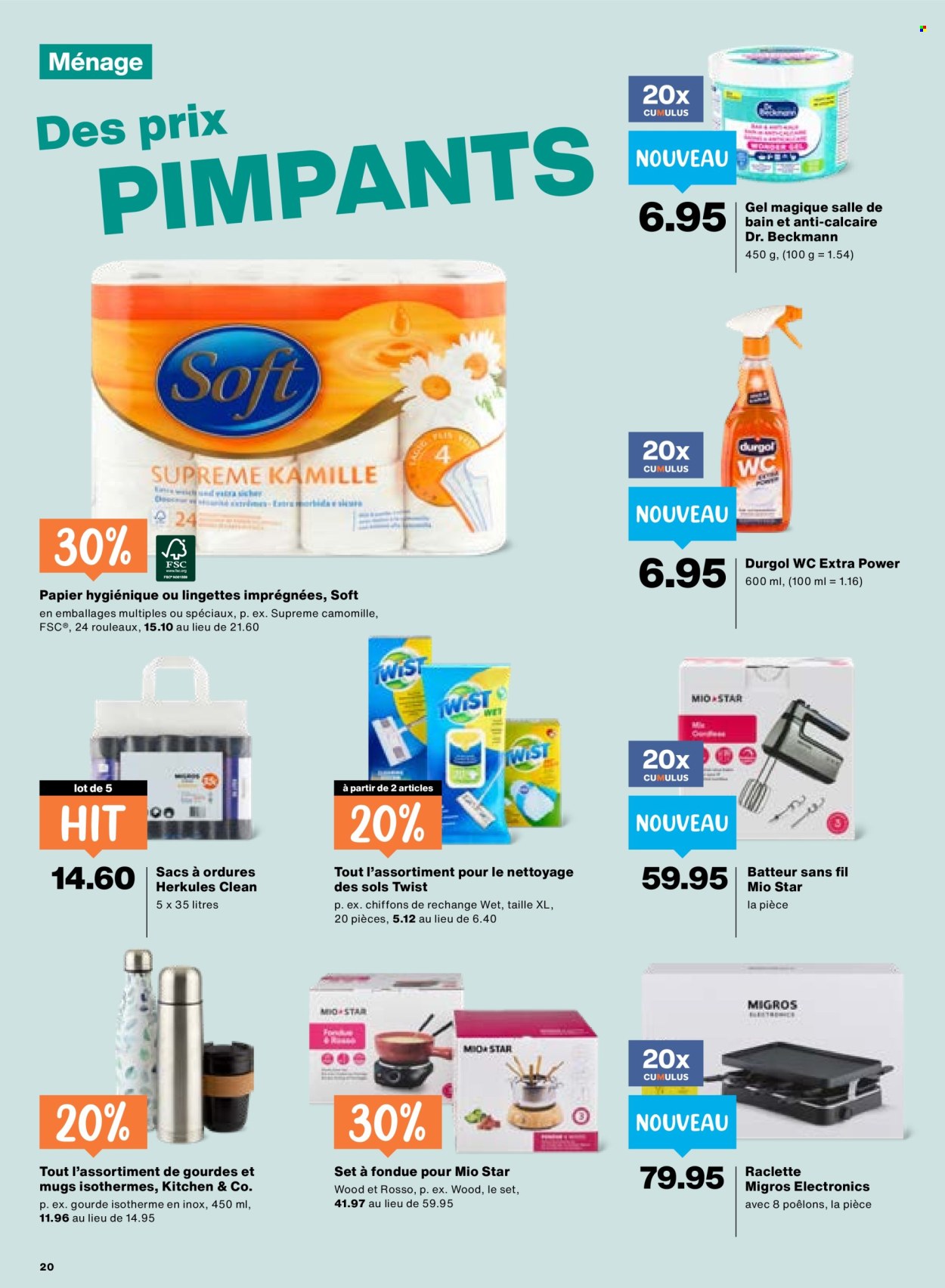 Catalogue Migros - 22.10.2026 - 28.10.2026. Page 20