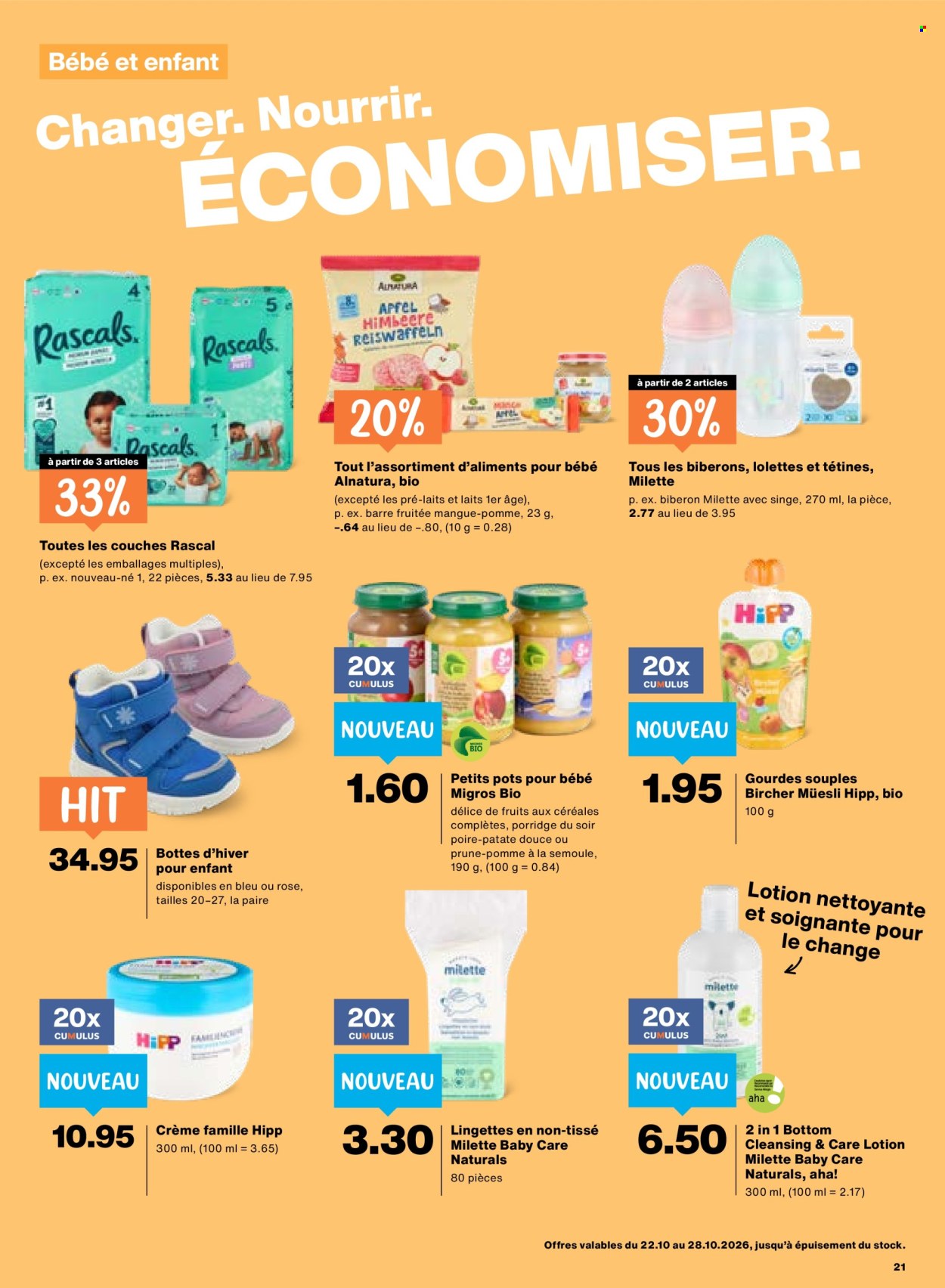 Catalogue Migros - 22.10.2026 - 28.10.2026. Page 21