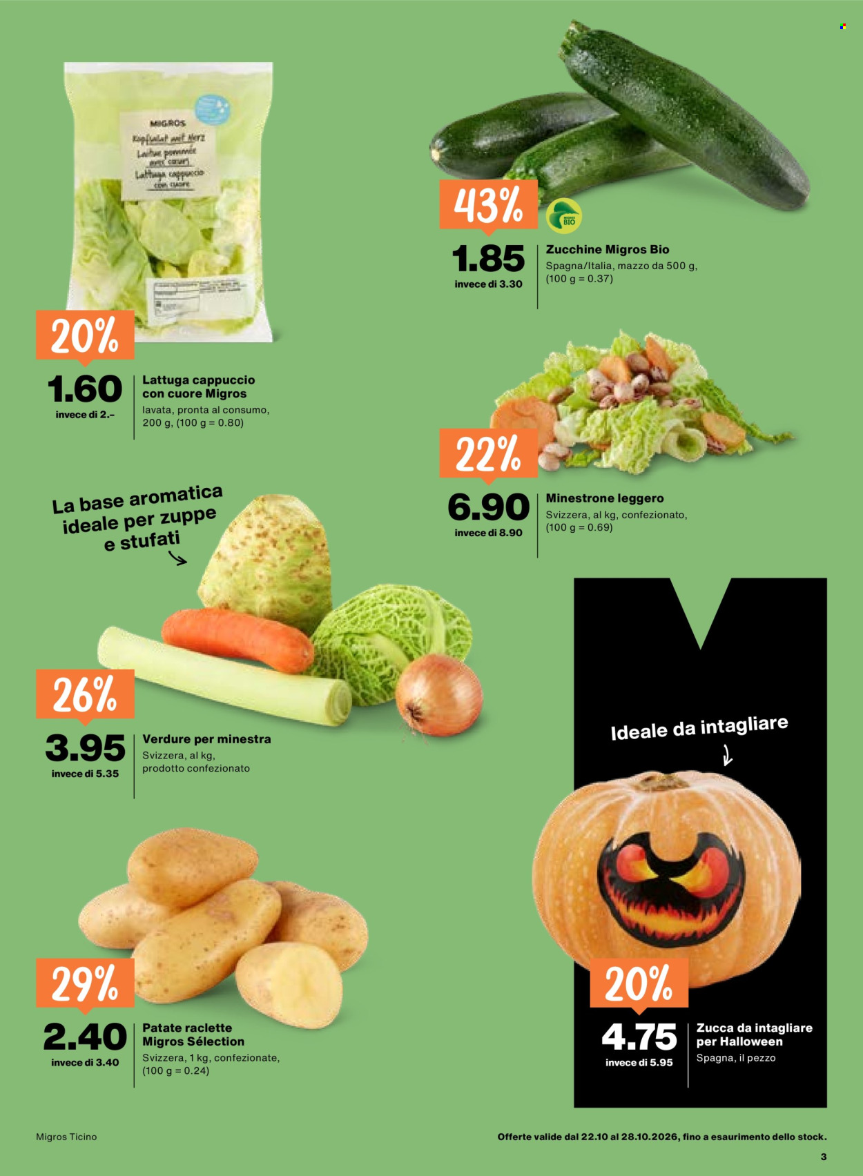 Catalogue Migros - 22.10.2026 - 28.10.2026. Page 3
