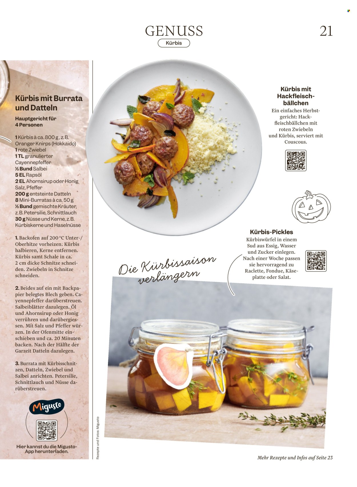 Catalogue Migros - 21.10.2026 - 28.10.2026. Page 21