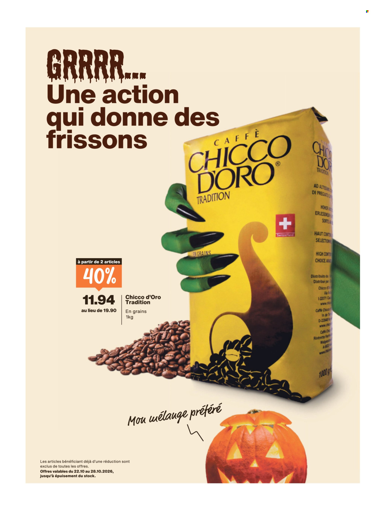 Catalogue Migros - 21.10.2026 - 28.10.2026. Page 2