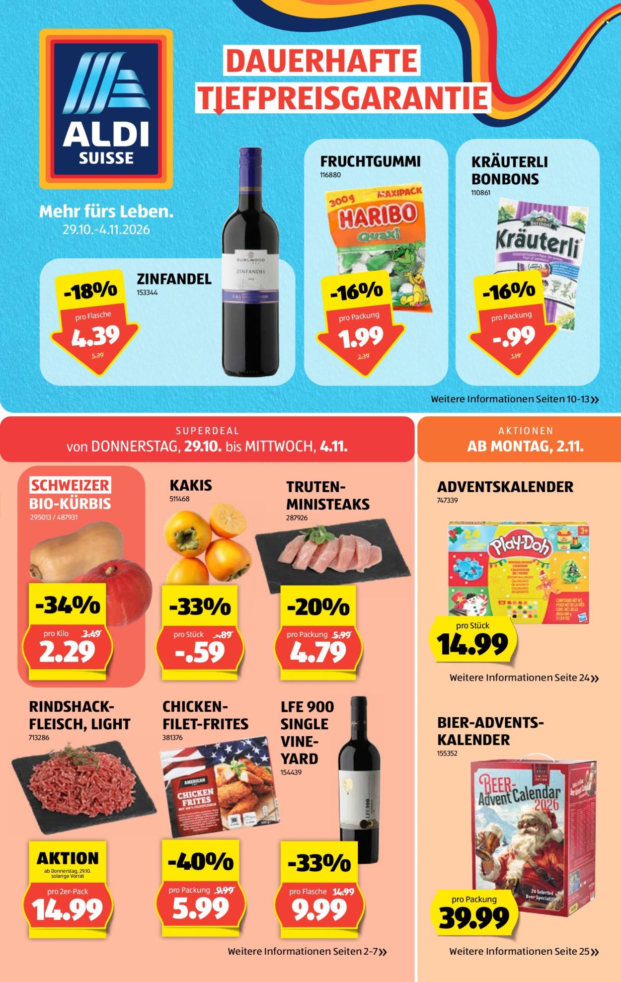Catalogue Aldi - 29.10.2026 - 4.11.2026. Page 1