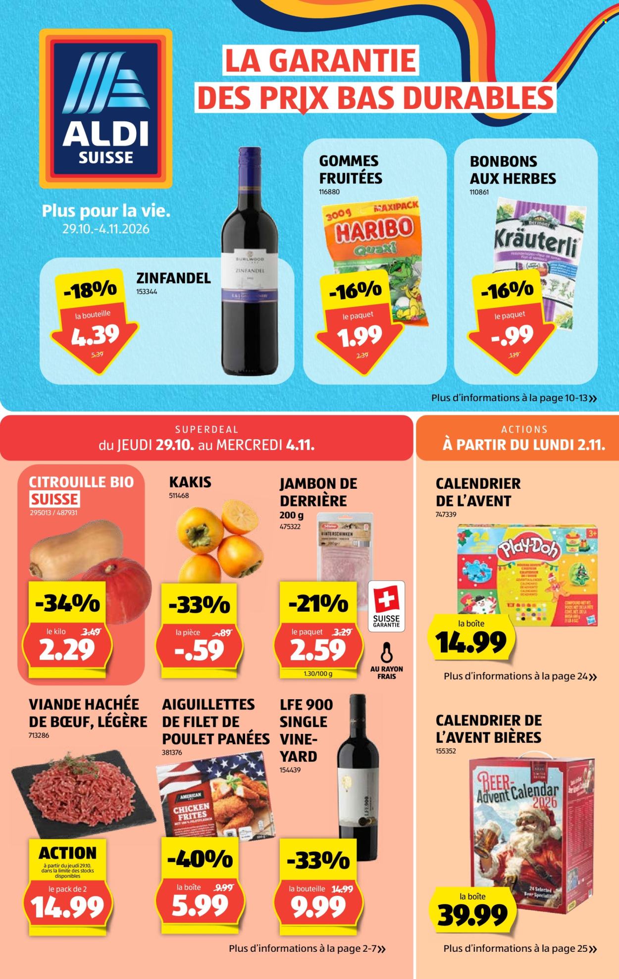Catalogue Aldi - 29.10.2026 - 4.11.2026. Page 1