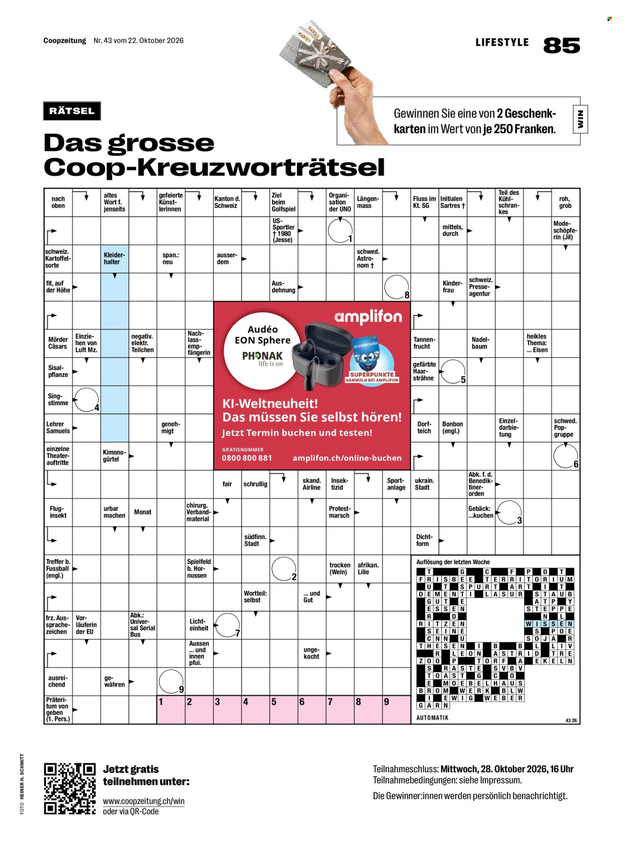 Catalogue Coop - 22.10.2026 - 28.10.2026. Page 85